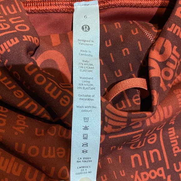 NWT Lululemon Wunder Under High Rise Tight 28" Contour Fit - Picture 11 of 15